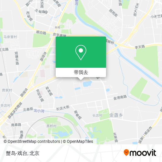 蟹岛-戏台地图