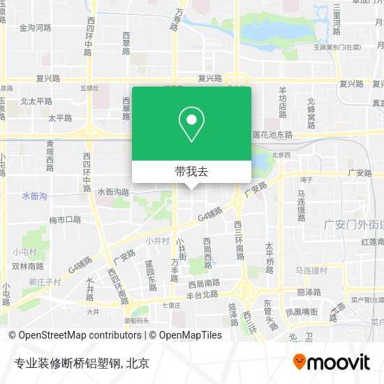 专业装修断桥铝塑钢地图
