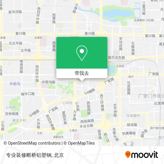 专业装修断桥铝塑钢地图