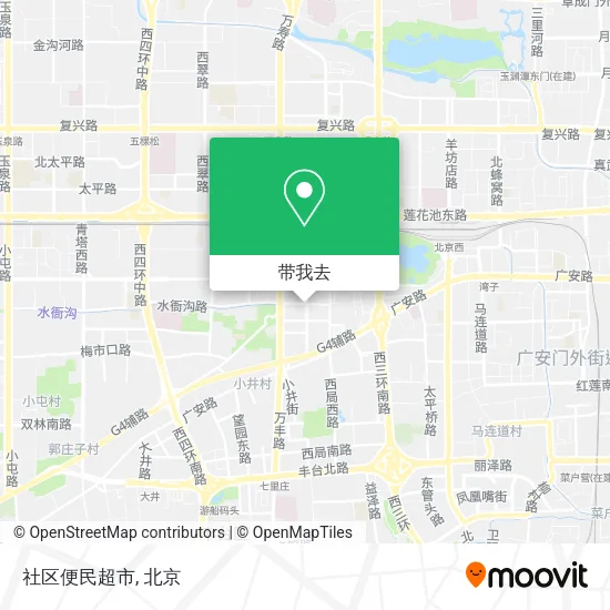 社区便民超市地图