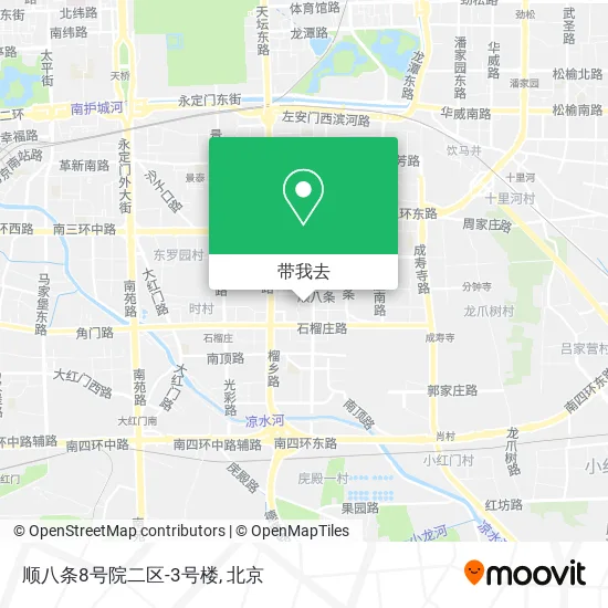 顺八条8号院二区-3号楼地图