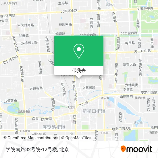 学院南路32号院-12号楼地图