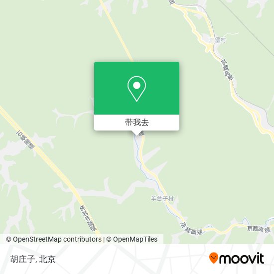 胡庄子地图