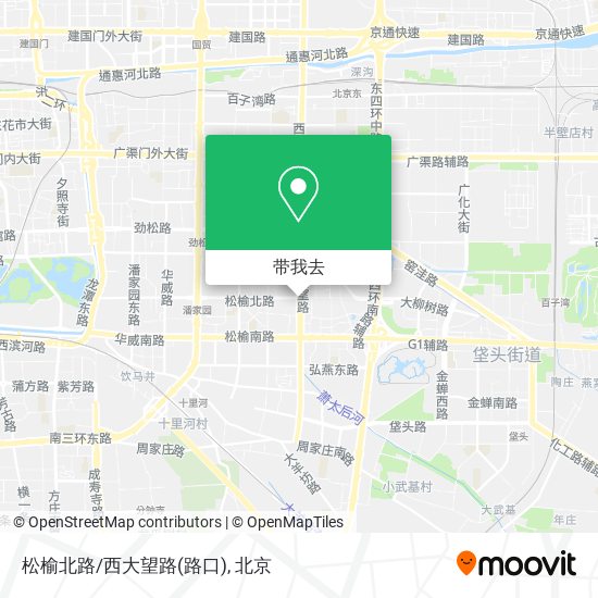 松榆北路/西大望路(路口)地图