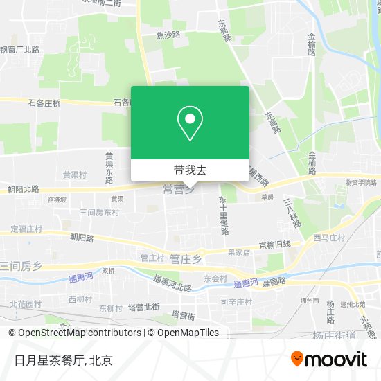 日月星茶餐厅地图