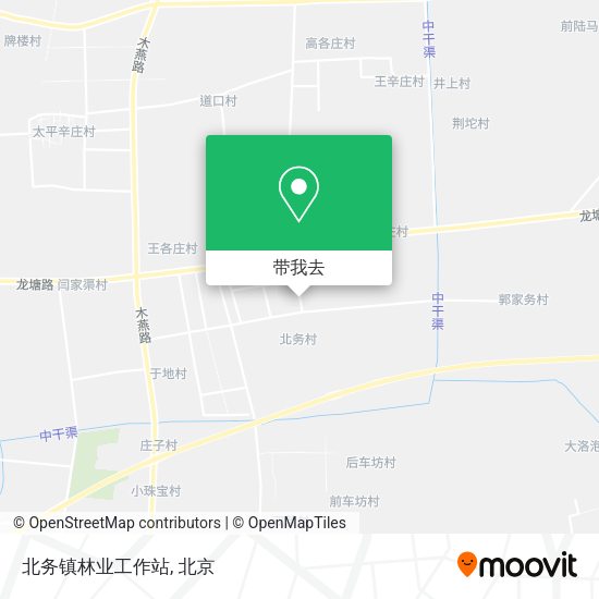 北务镇林业工作站地图
