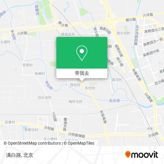 满白路地图