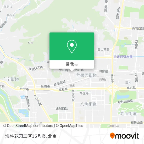 海特花园二区35号楼地图