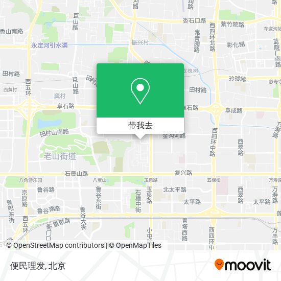 便民理发地图