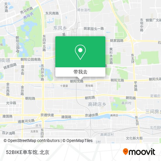 52BIKE单车馆地图