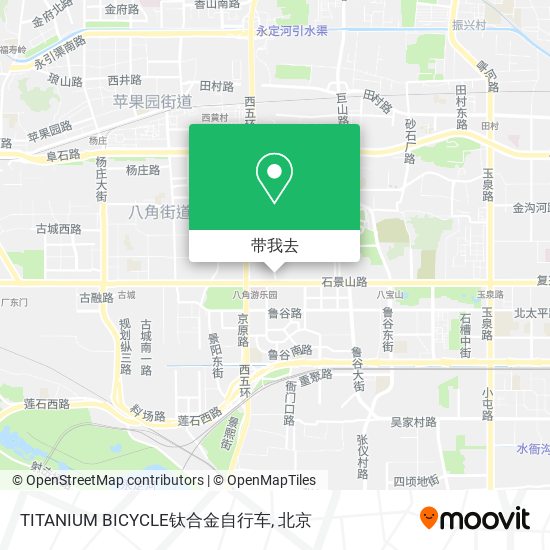 TITANIUM BICYCLE钛合金自行车地图