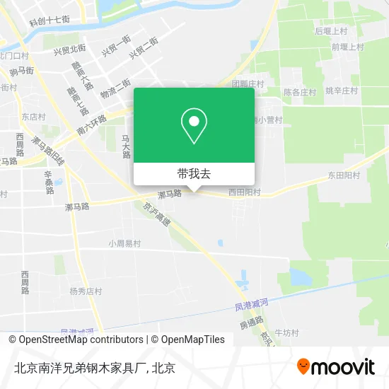 北京南洋兄弟钢木家具厂地图