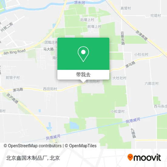 北京鑫国木制品厂地图