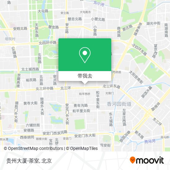 贵州大厦-茶室地图