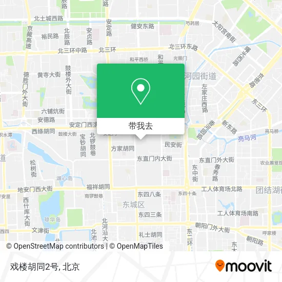 戏楼胡同2号地图