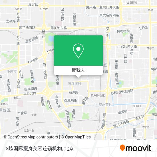 S炫国际瘦身美容连锁机构地图