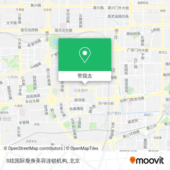 S炫国际瘦身美容连锁机构地图