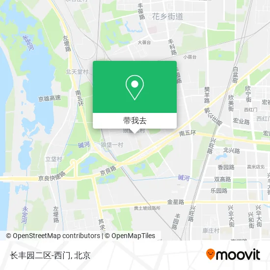 长丰园二区-西门地图