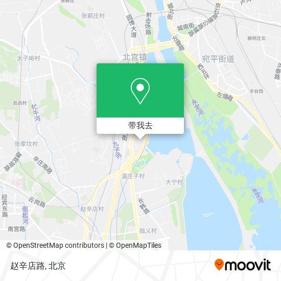 赵辛店路地图