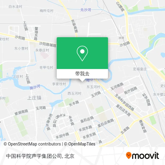 中国科学院声学集团公司地图