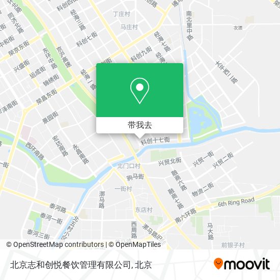 北京志和创悦餐饮管理有限公司地图