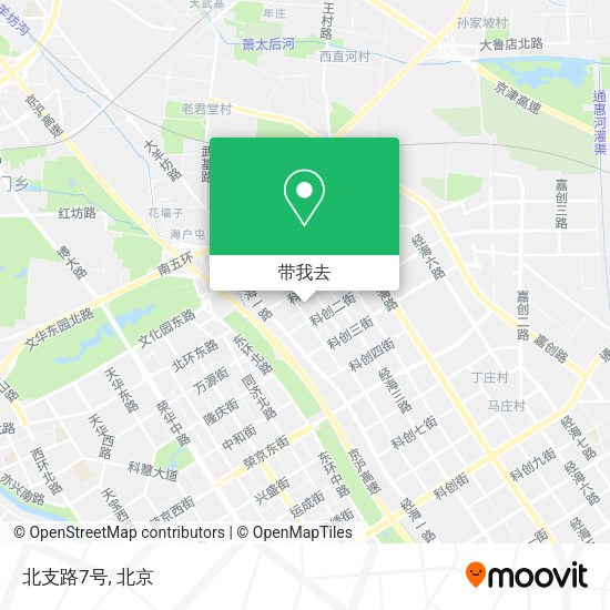北支路7号地图