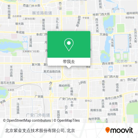 北京紫金支点技术股份有限公司地图