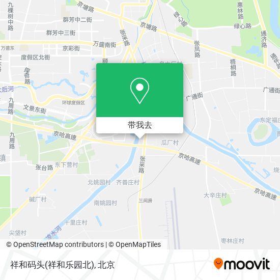 祥和码头(祥和乐园北)地图