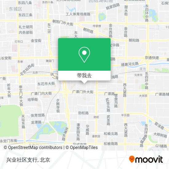 兴业社区支行地图