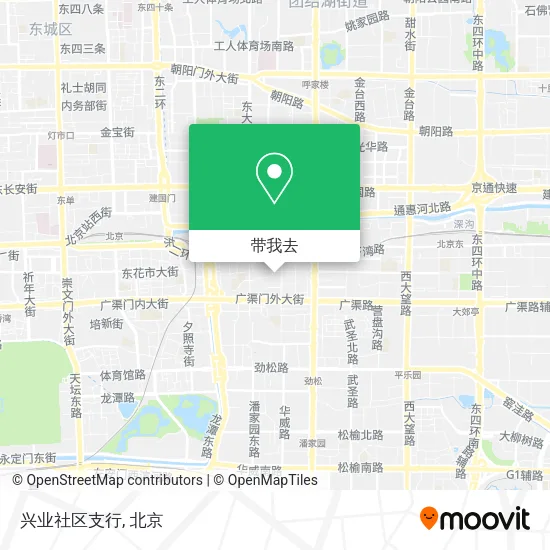 兴业社区支行地图