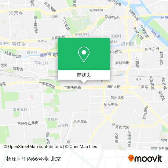 杨庄南里丙66号楼地图