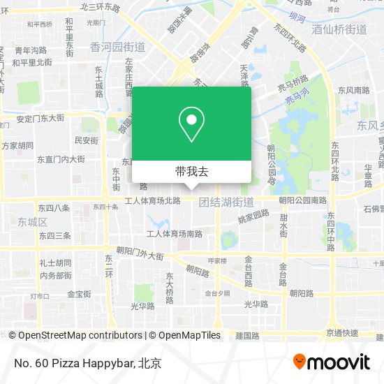 No. 60 Pizza Happybar地图