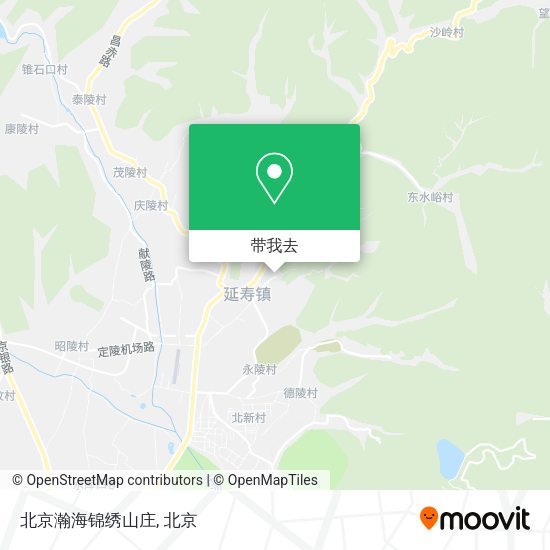 北京瀚海锦绣山庄地图