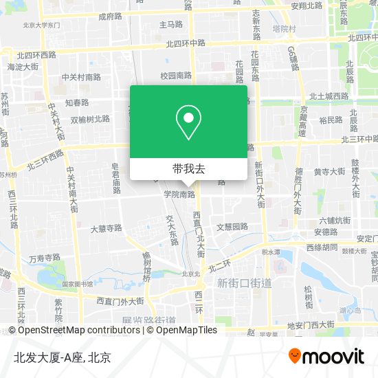 北发大厦-A座地图