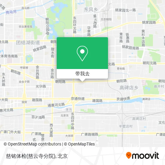 慈铭体检(慈云寺分院)地图