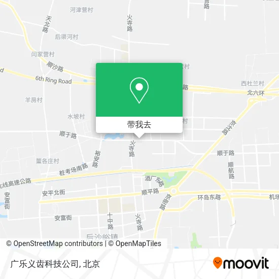 广乐义齿科技公司地图
