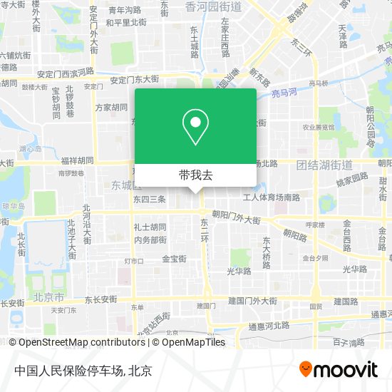 中国人民保险停车场地图