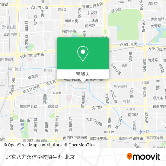 北京八方永信学校招生办地图