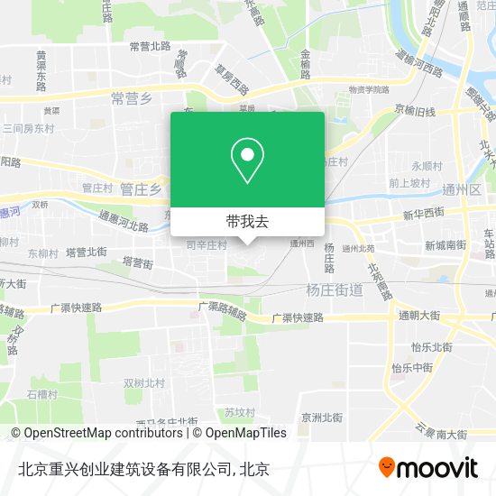 北京重兴创业建筑设备有限公司地图