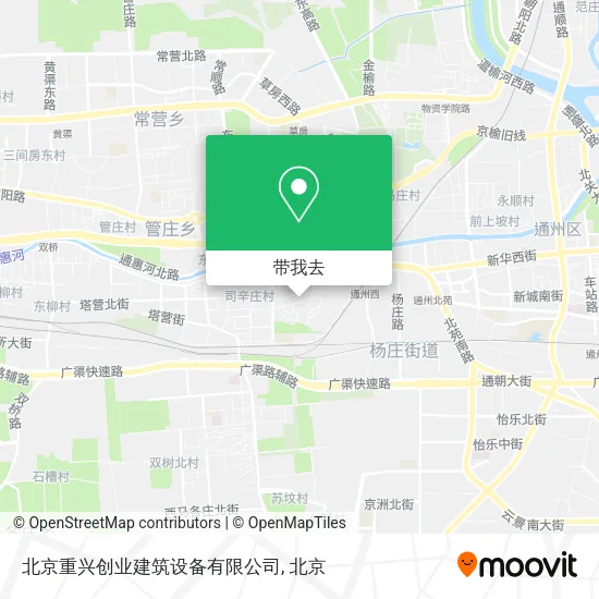 北京重兴创业建筑设备有限公司地图