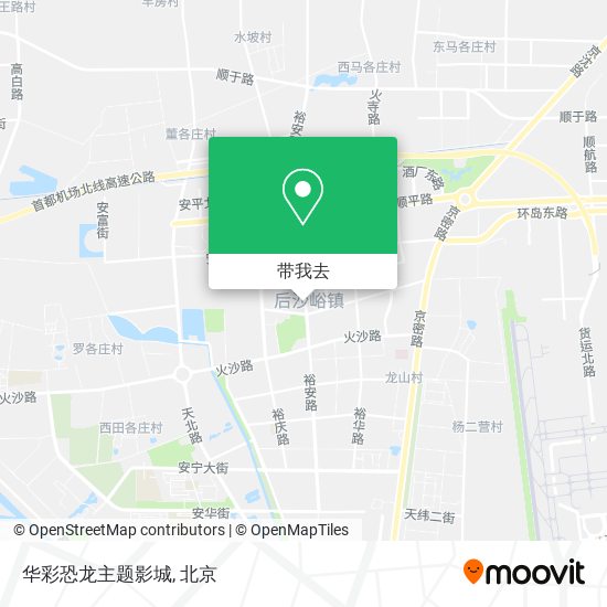 华彩恐龙主题影城地图