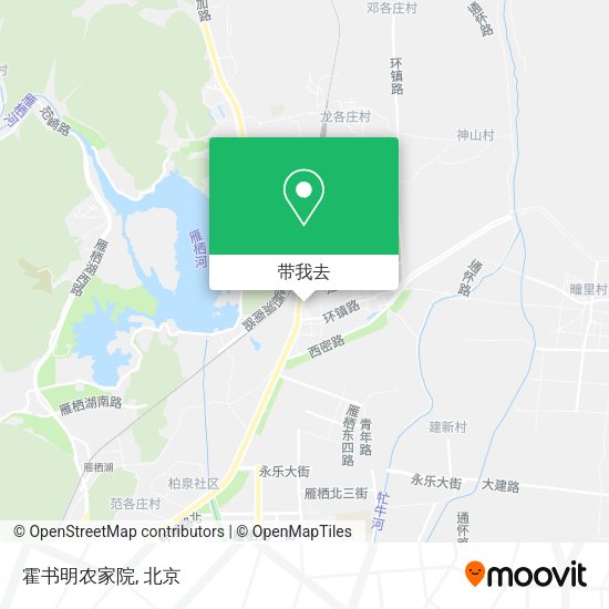 霍书明农家院地图