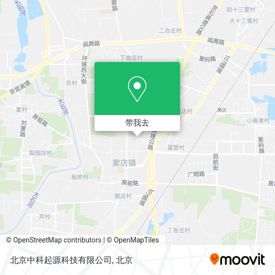 北京中科起源科技有限公司地图