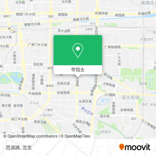 思源路地图