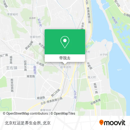 北京红运足养生会所地图