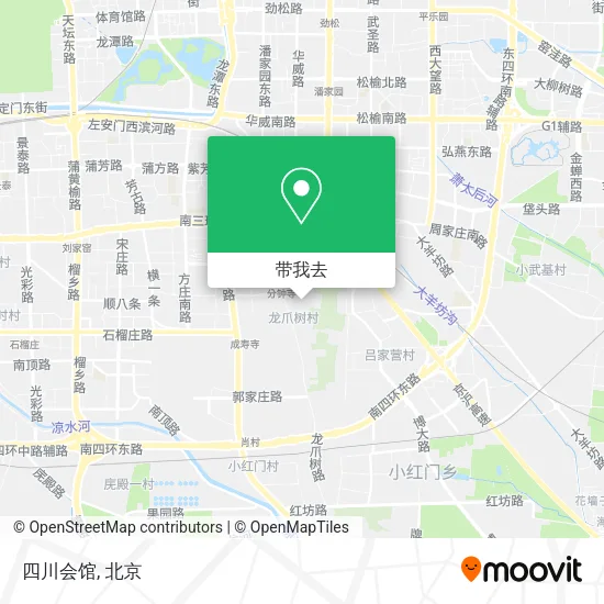 四川会馆地图