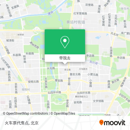 火车票代售点地图