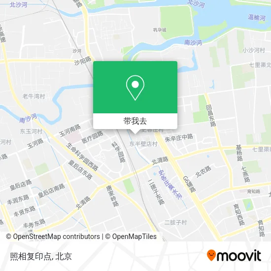 照相复印点地图