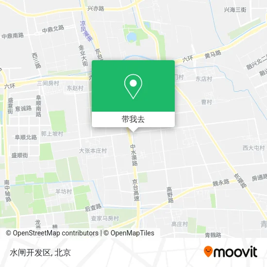 水闸开发区地图