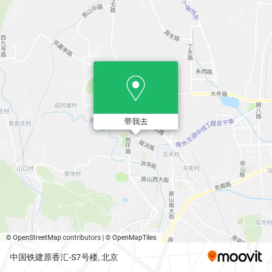 中国铁建原香汇-S7号楼地图